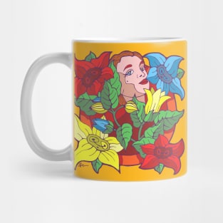 Hot Flower Girl Mug